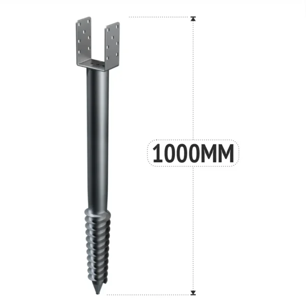 jordskrue til terrasse u 68 1000mm