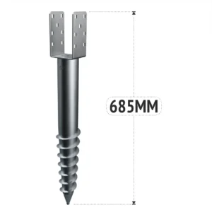 jordskrue til terrasse u 68 685mm