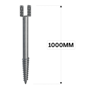 skruefundament 1000mm 68 u