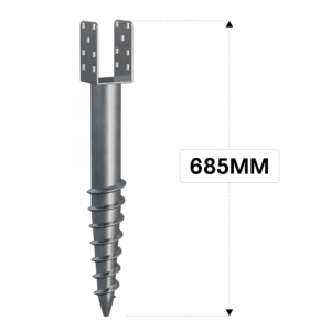 skruefundament 685mm 68 u