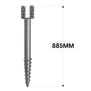 skruefundament 885mm 68 u